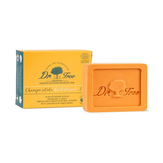 Dr Tree Champú Sólido 2 en 1 Revitalizante 75 g