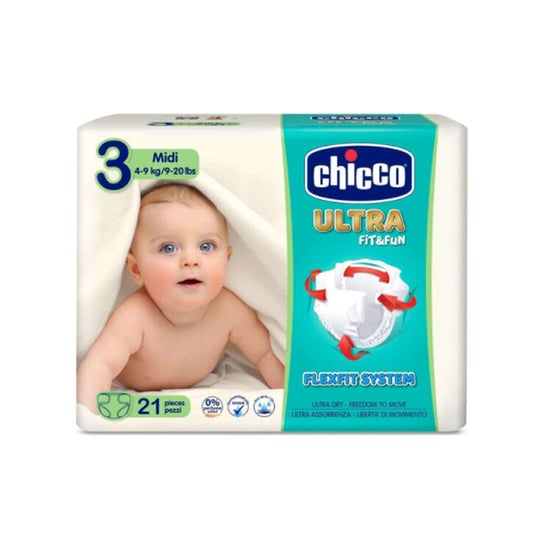 Chicco Pañales T2 5-9kg 21uds