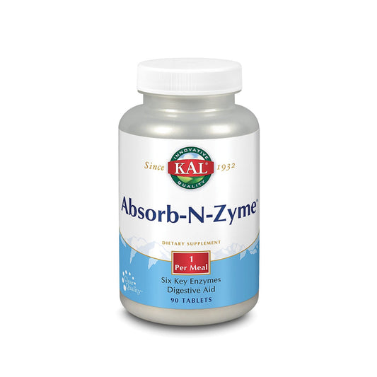 Kal Suplementos Absorb N Zyme 90 Tabletas
