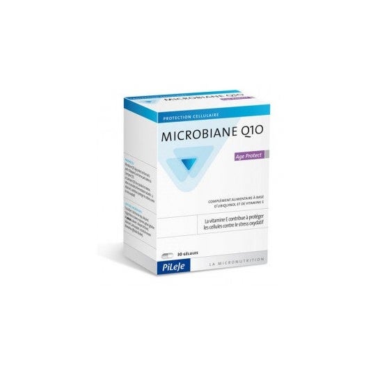 Pileje Microbiane Q10 Age Protect 30 cápsulas