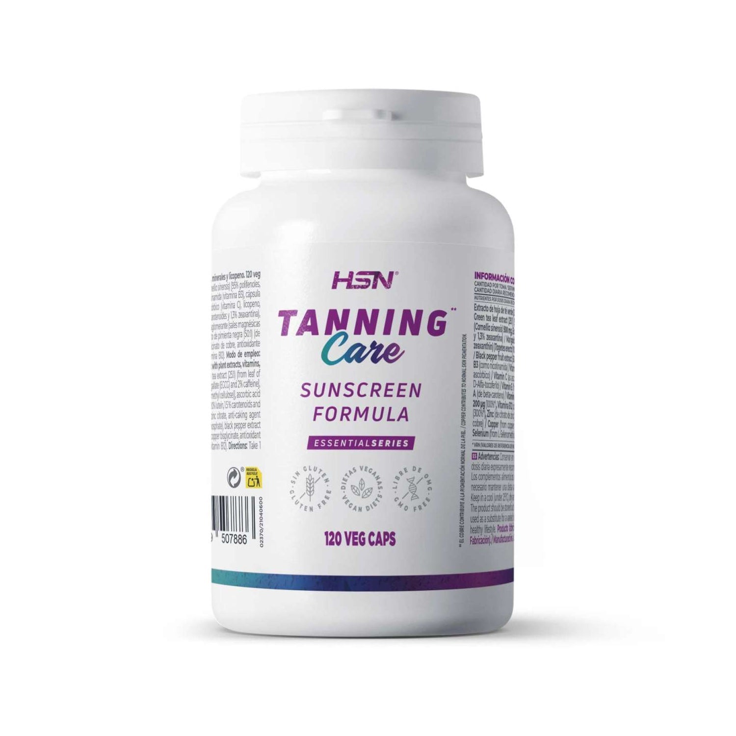 HSN Tanning Care 120vcaps