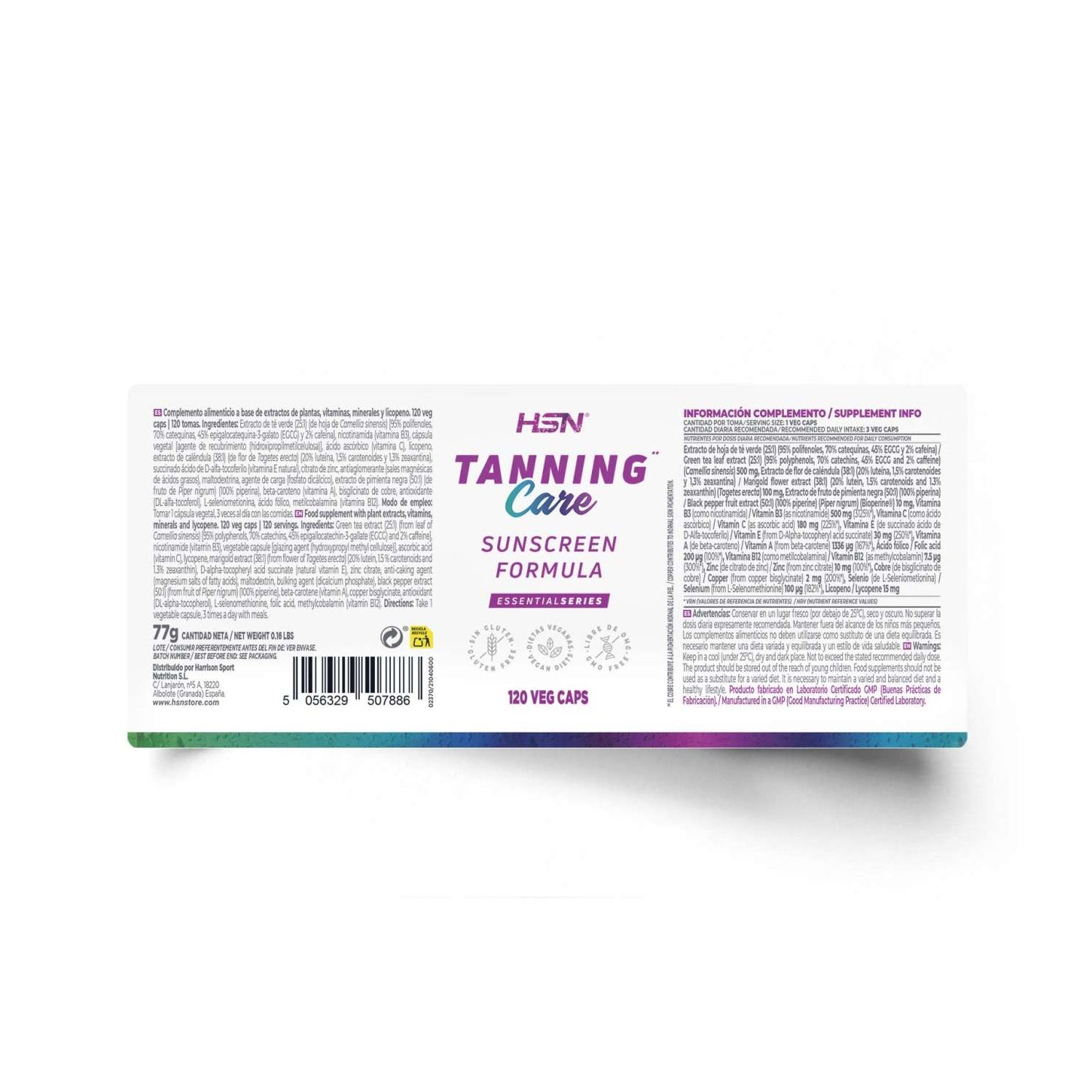 HSN Tanning Care 120vcaps