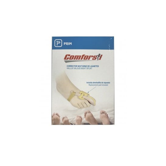Comforsil corrector nocturno de juanetes pie derecho 1ud