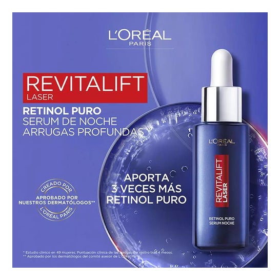 L'Oréal Revitalift Laser Serum de Noite 30ml