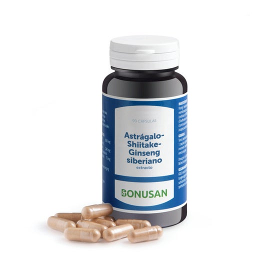 Bonusan Astrágalo Ginseng Shiitake 90caps