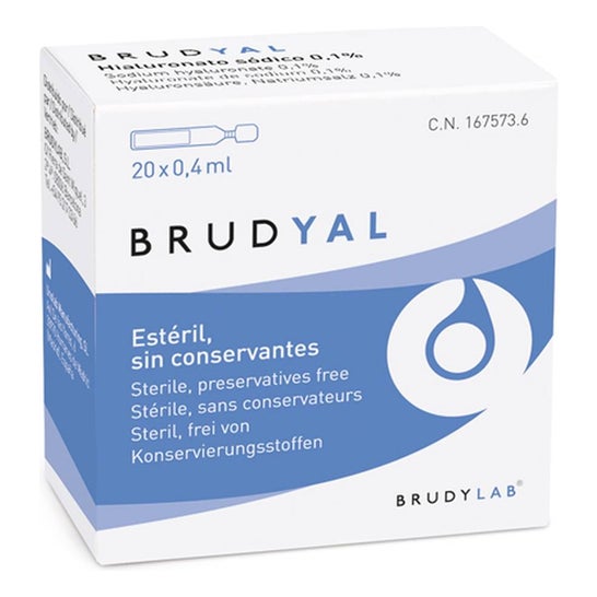 Brudyal solución humectante 0.4ml x 20uds