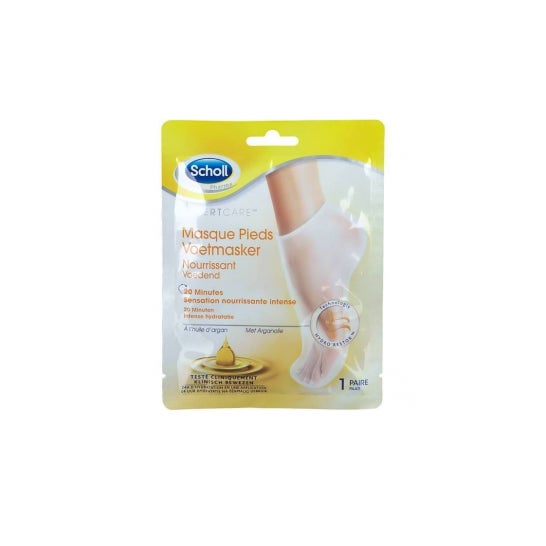 Máscara de pie Scholl Máscara de aceite de argán
