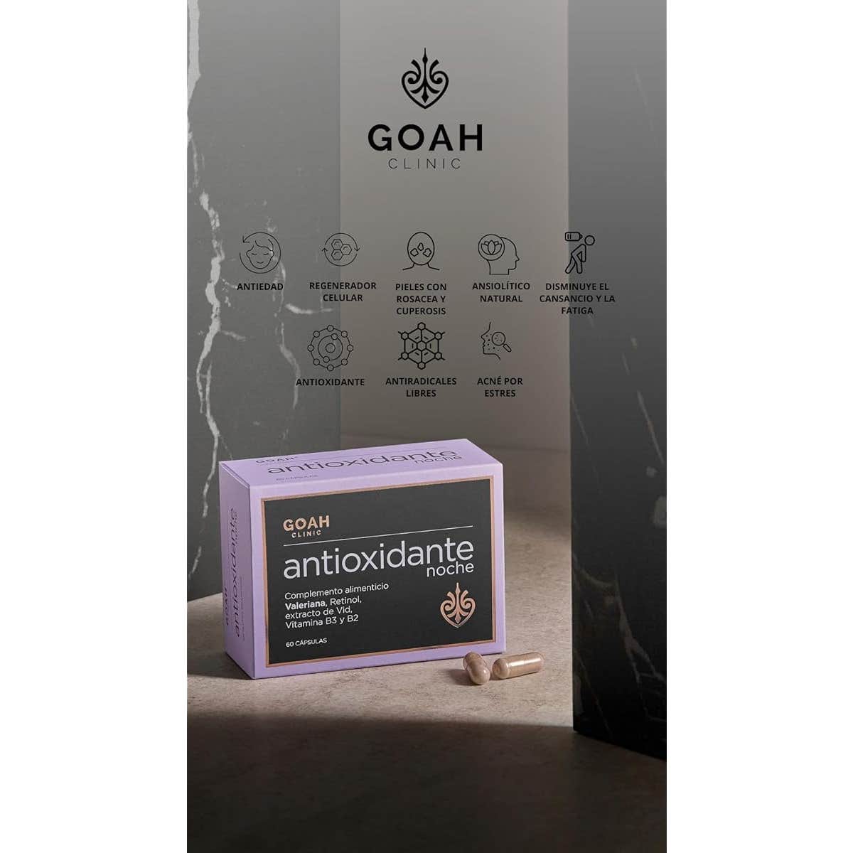 Goah Clinic Antioxidante Noche 60caps