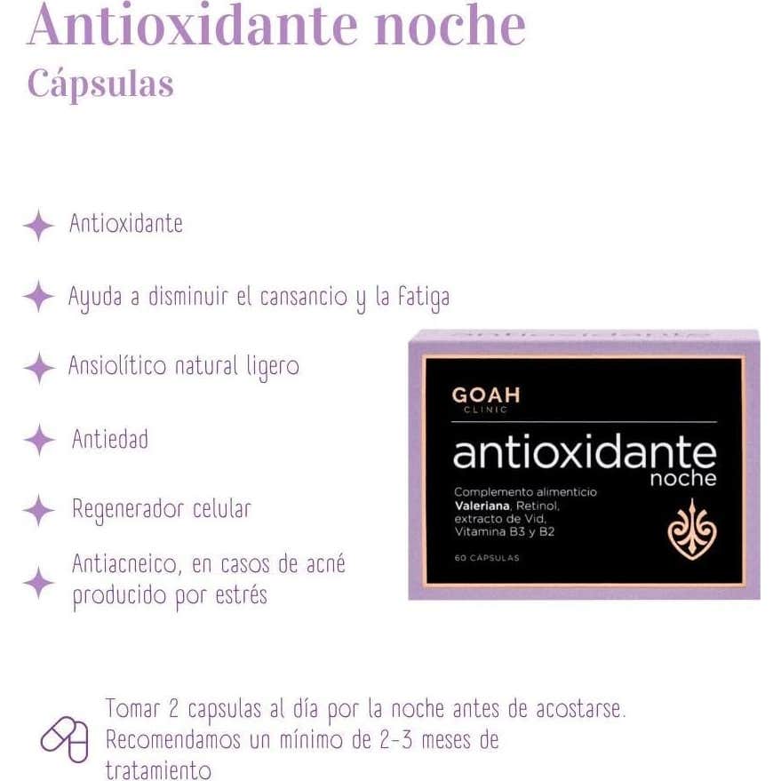 Goah Clinic Antioxidante Noche 60caps