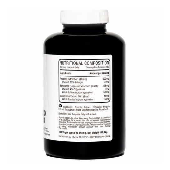 Hivital Foods Própolis 2000 mg 180 caps