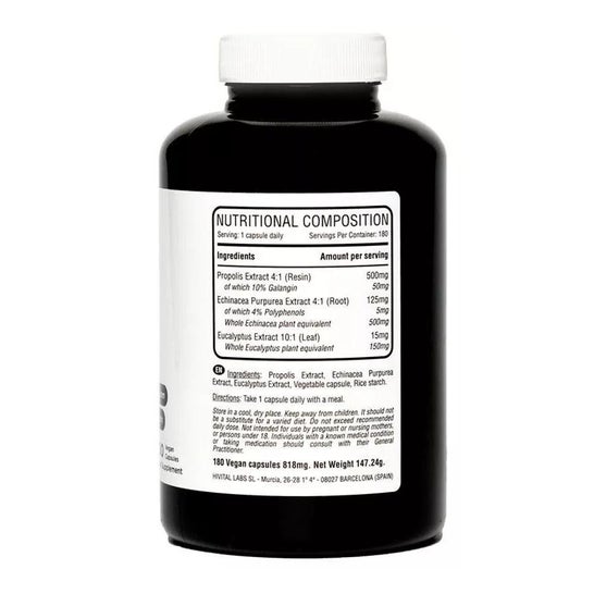 Hivital Foods Própolis 2000 mg 180 caps