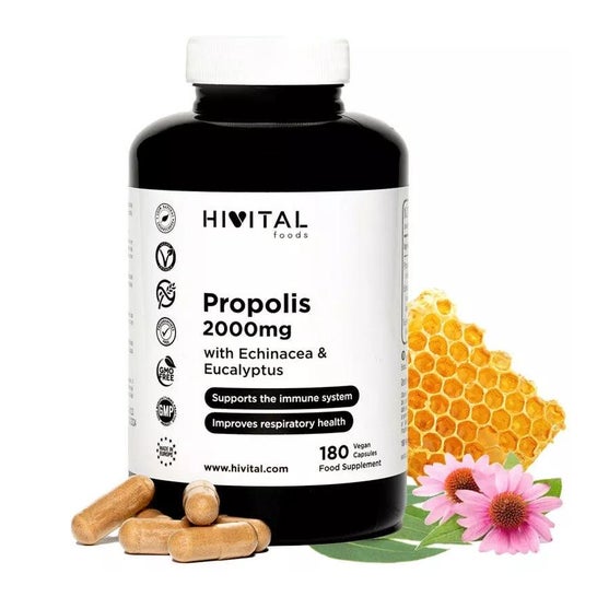 Hivital Foods Própolis 2000 mg 180 caps