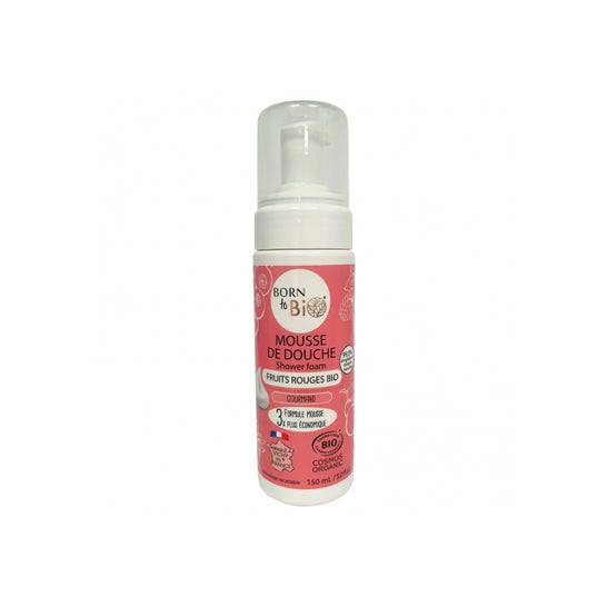 Born To Bio Espuma de Ducha Frutos Rojos Bio 150 ml