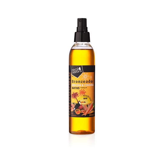Real Natura Aceite Bronceador Urucum + Cenoura 200ml