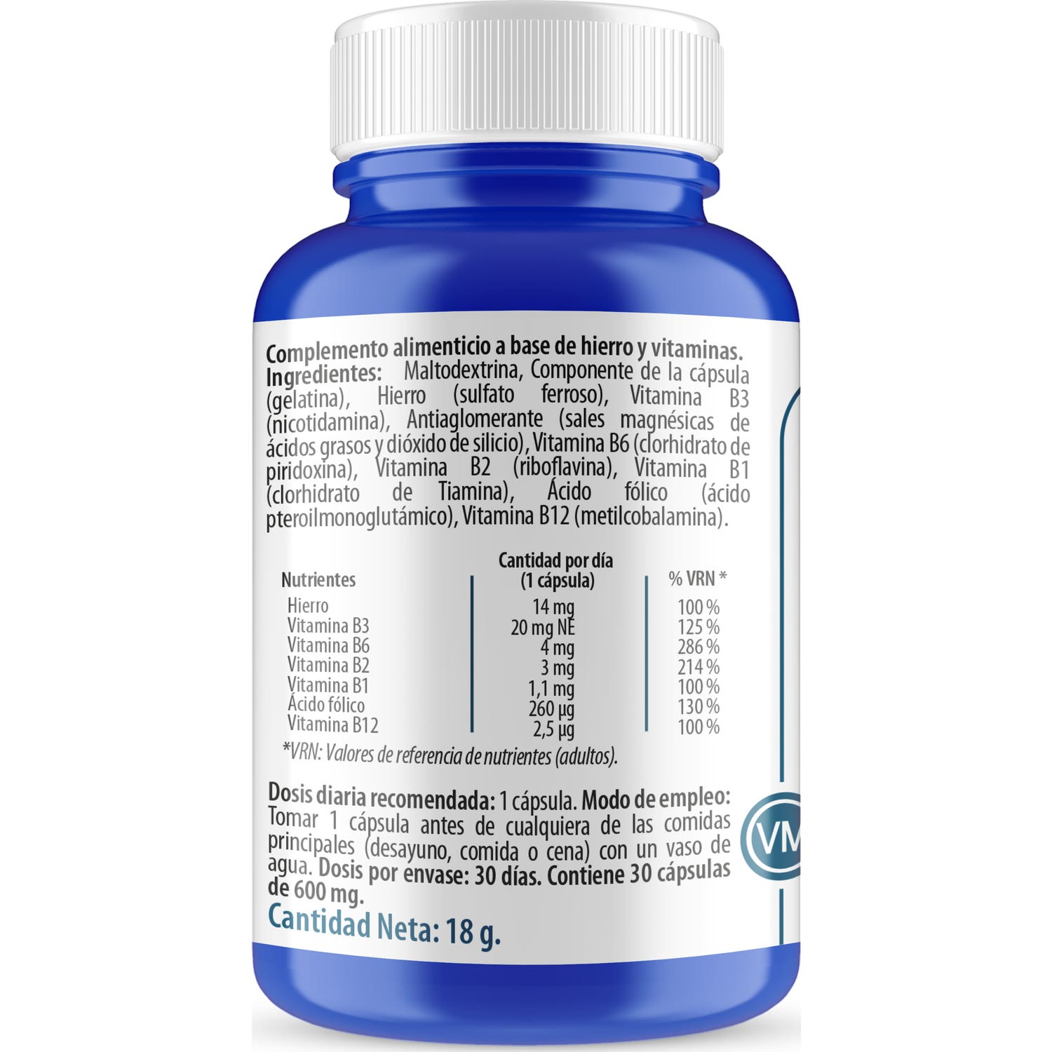Health 4U Hierro 30caps