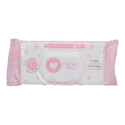 Musc Intime Toallitas Húmedas Íntimas Sakura L'Innocente 30uds