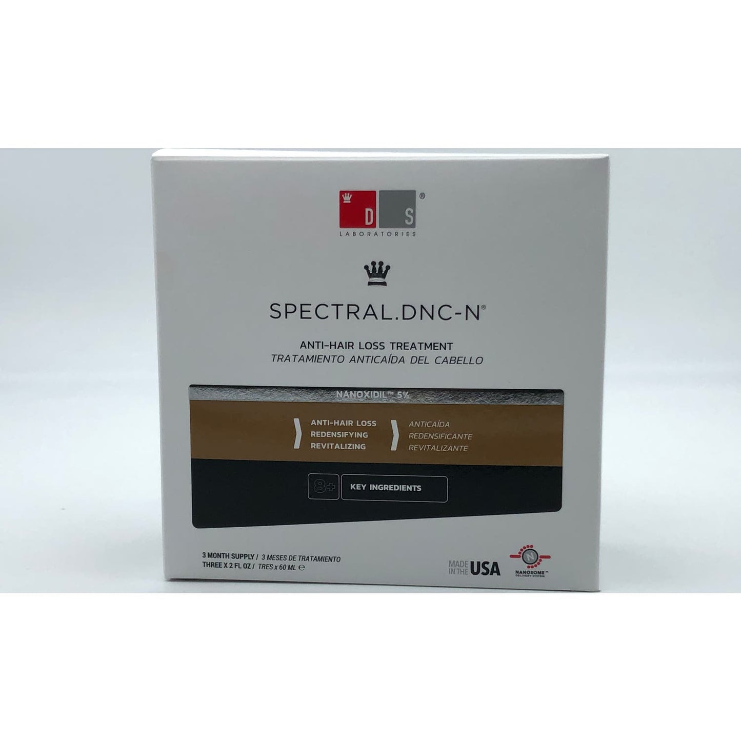 Spectral Pack Dnc-N Tratamiento Anticaída 3x60ml