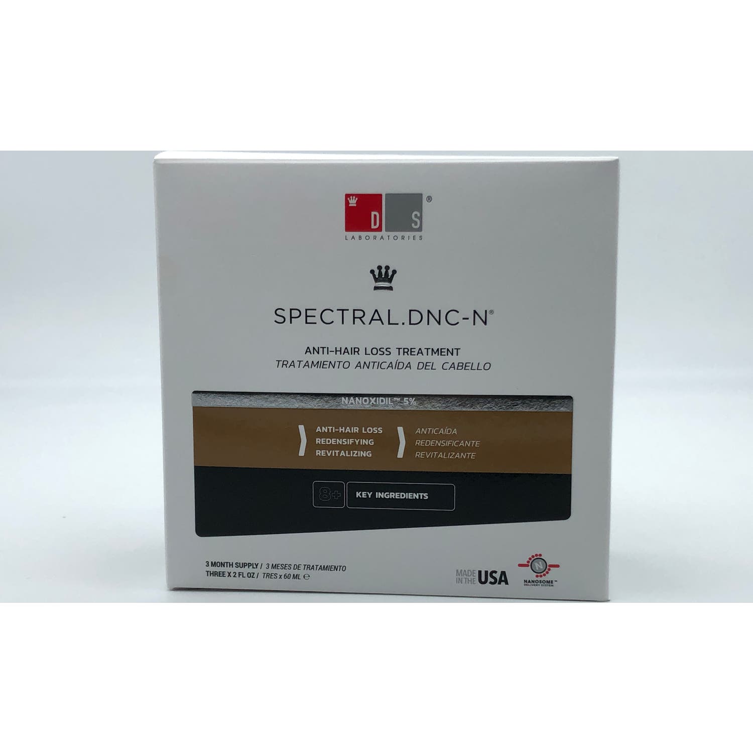 Spectral Pack Dnc-N Tratamiento Anticaída 3x60ml