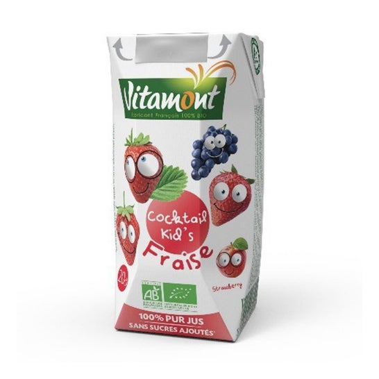 Vitamont Pack Zumo Fresa Bio 6x200ml