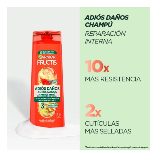 Garnier Fructis Adiós Daños Champú 360 ml