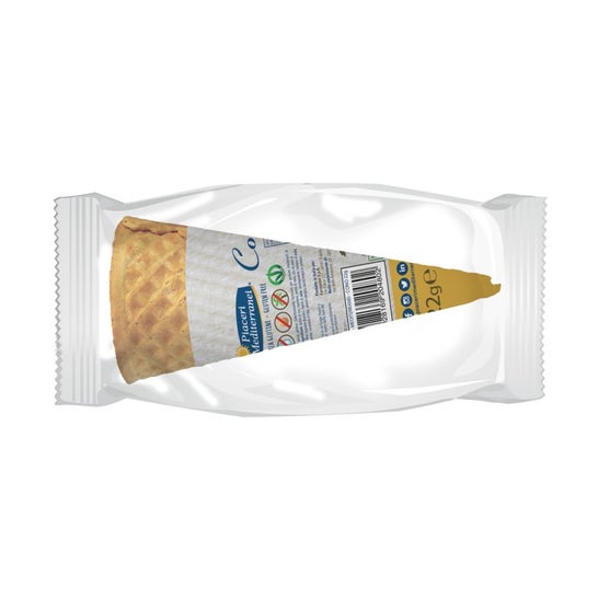 Piaceri Mediterranei Cono para Helado Sin Gluten 22 g