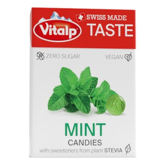 Vitalp Caramelos Sin Azúcar Menta Bio 25 g