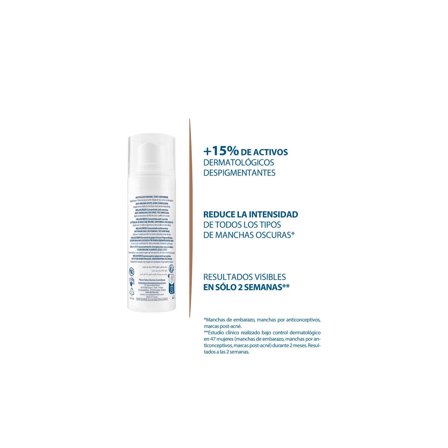 Ducray Melascreen Concentrado Antimanchas 30ml