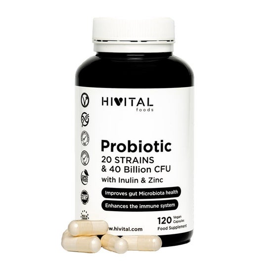 Hivital Foods Probiotic 20 Strain 120caps