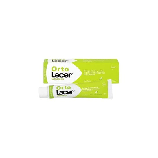 Lacer OrtoLacer Ortodoncia Gel Dentífrico Lima Fresca 75ml