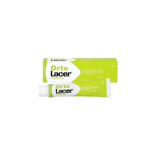 Lacer OrtoLacer Ortodoncia Gel Dentífrico Lima Fresca 75ml