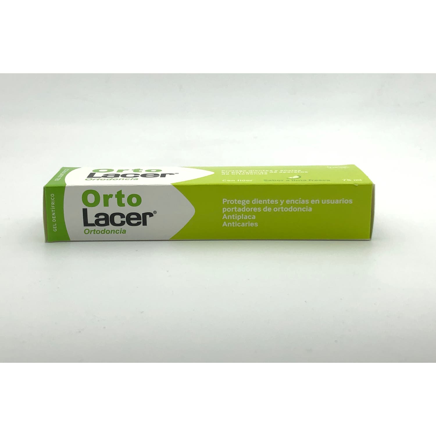 Lacer OrtoLacer Ortodoncia Gel Dentífrico Lima Fresca 75ml