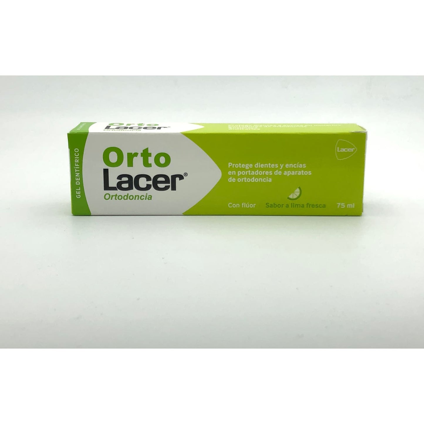 Lacer OrtoLacer Ortodoncia Gel Dentífrico Lima Fresca 75ml