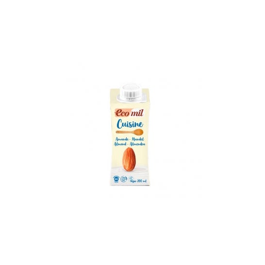 Ecomil Leche Ecológica De Almendra Para Cocinar 200 Ml