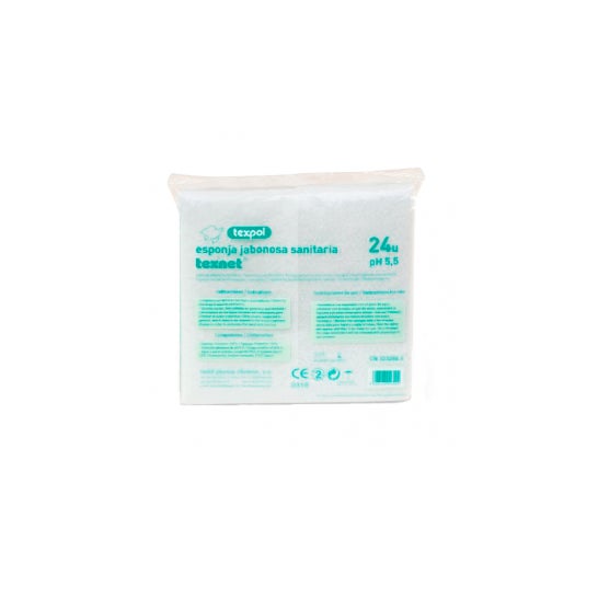 Texpol esponja enjabonada desechable 24uds