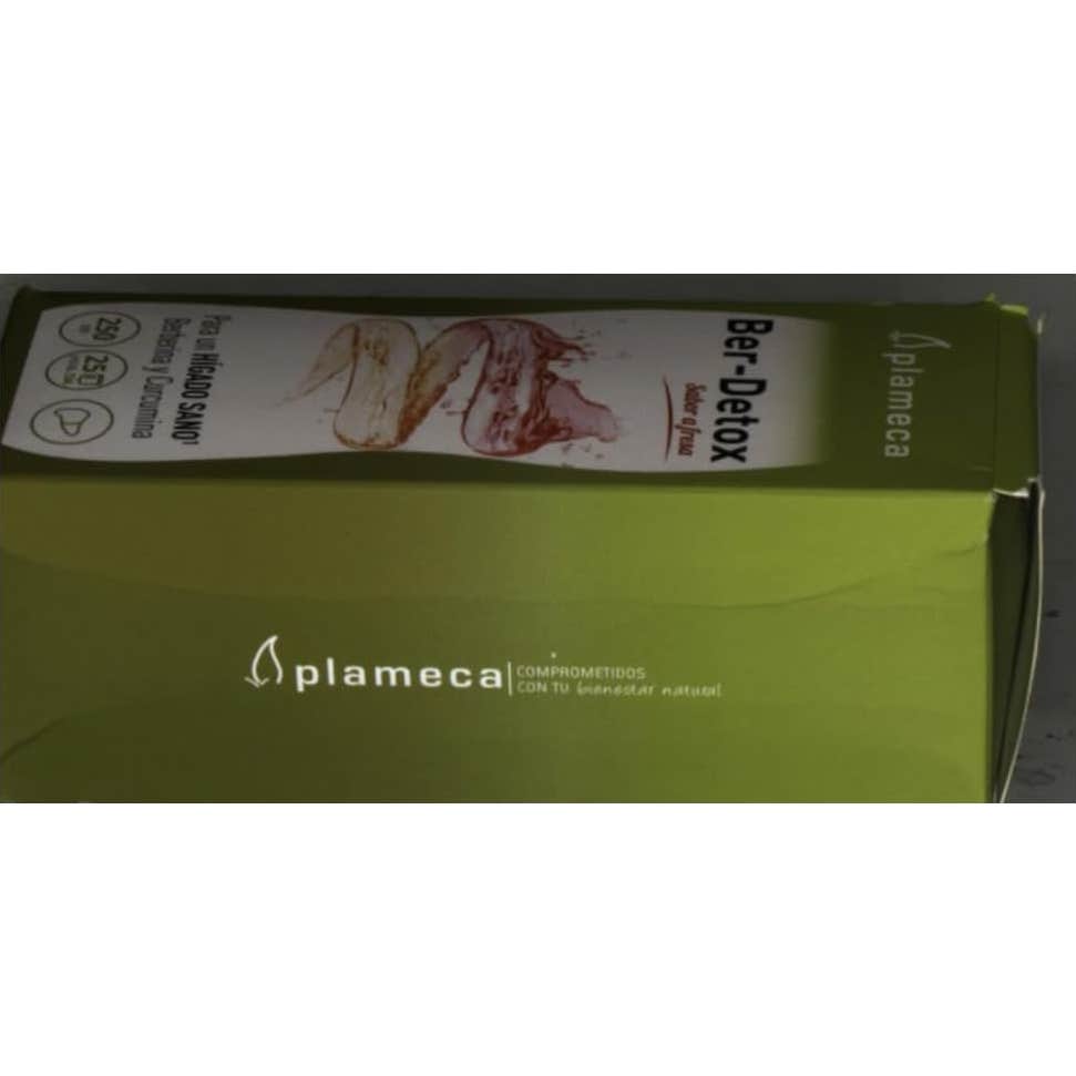 Plameca Ber-Detox Sabor Fresa 250ml
