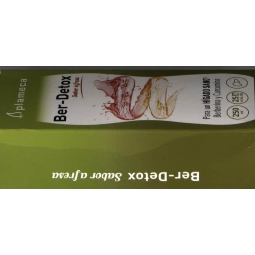 Plameca Ber-Detox Sabor Fresa 250ml