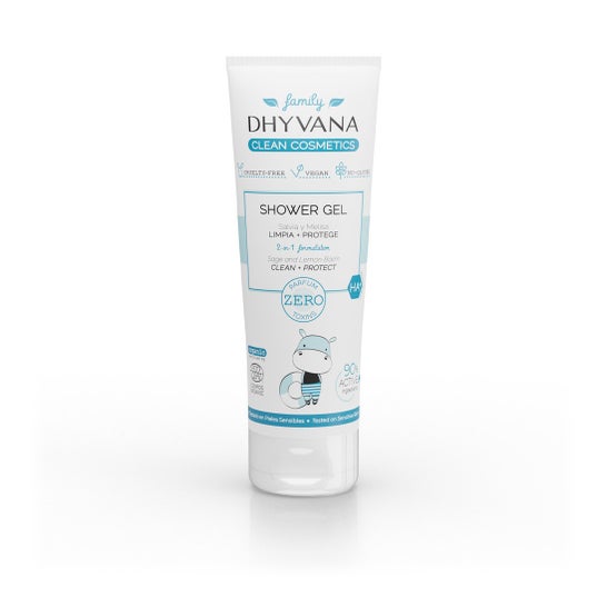 Dhyvana gel de Ducha Familiar Salvia y Melisa 200 ml
