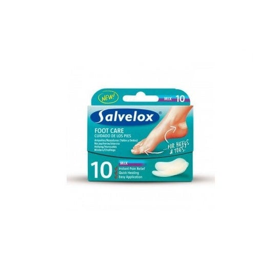 Salvelox Foot Care apósitos surtido 10 uds