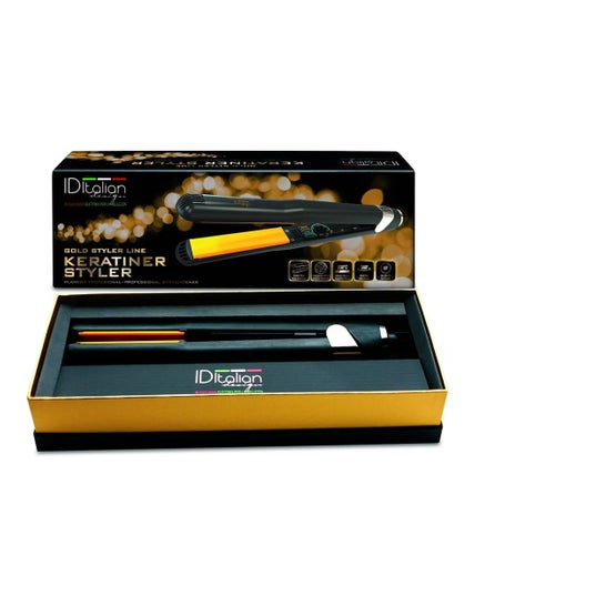 Italian Design Gold Styler Keratiner Styler plancha