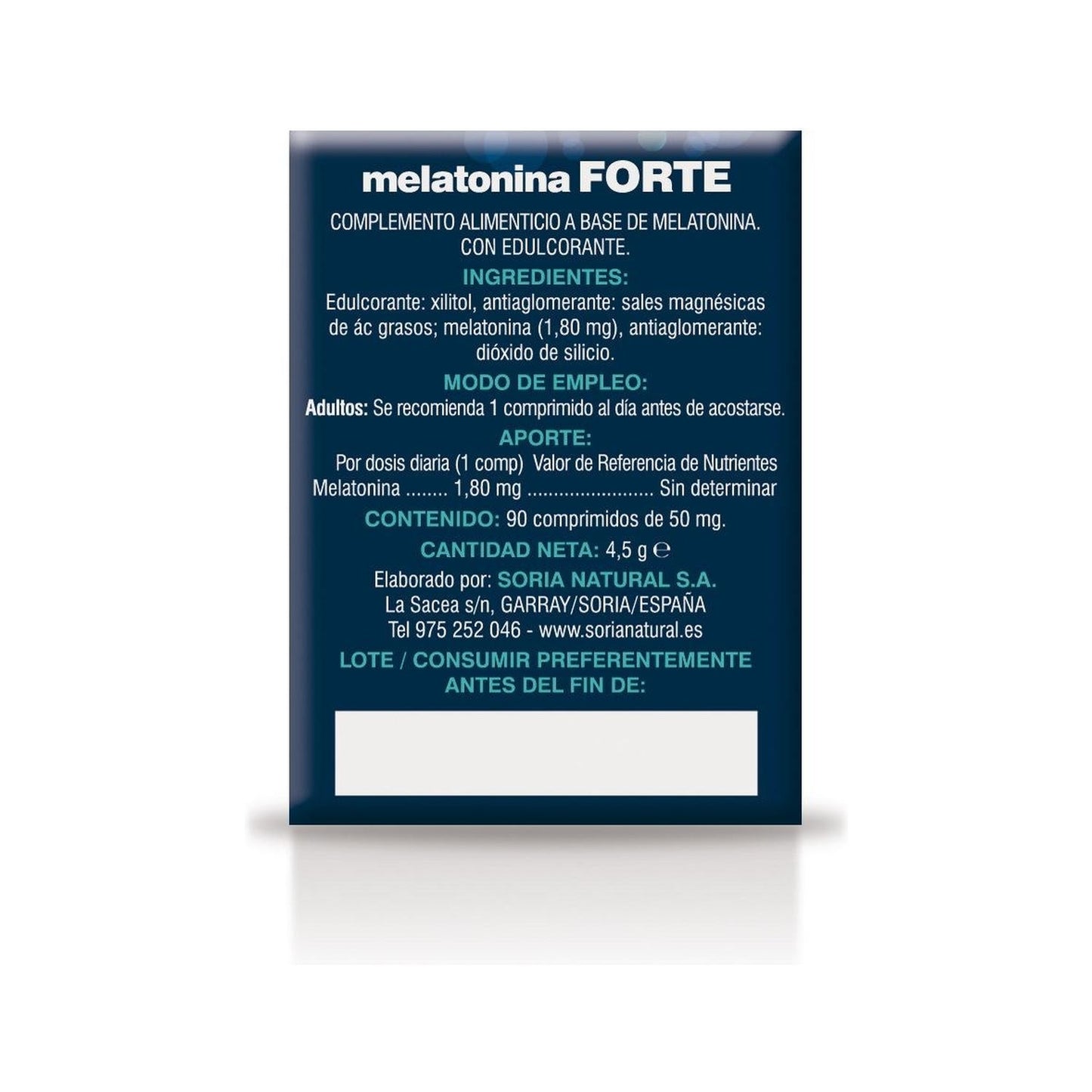 mgDose Melatonin Travel 50mg 90comp
