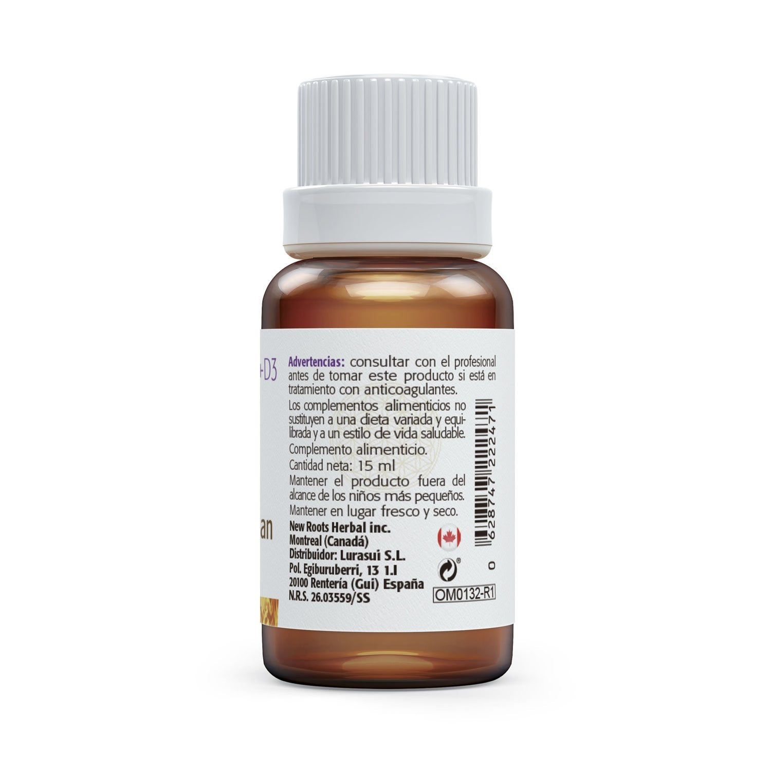Sura Vitasan Vitamina K2 + D3 Líquida 15 ml