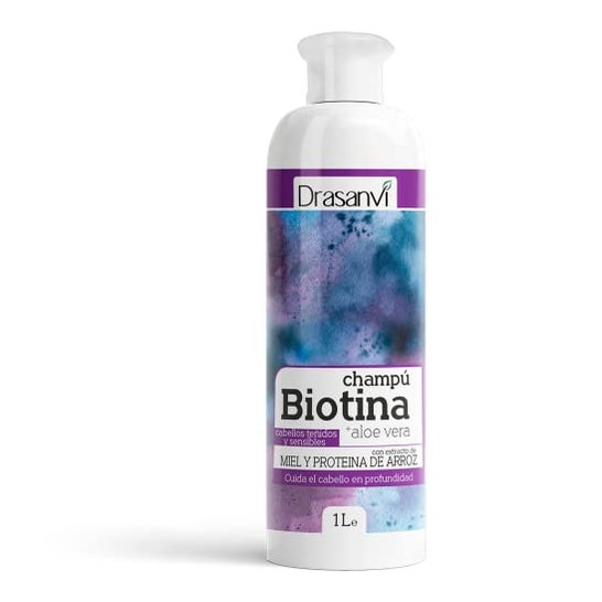 Drasanvi Champu Biotina Aloe Vera Cabellos Teñidos 1L