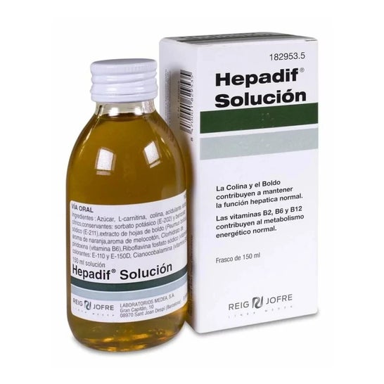 Reig Jofre Hepadif Solucion 150ml