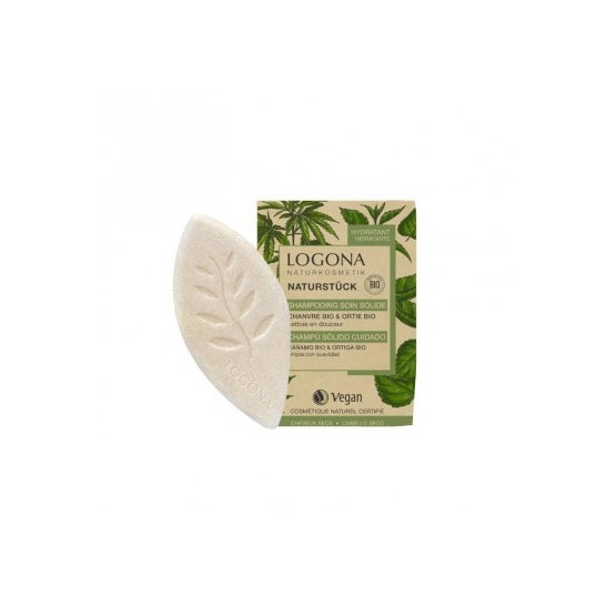 Logona Champú Sólido Cáñamo y Ortiga 60g