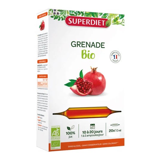Super Diet Pomegranate Organic 20 Ampollas