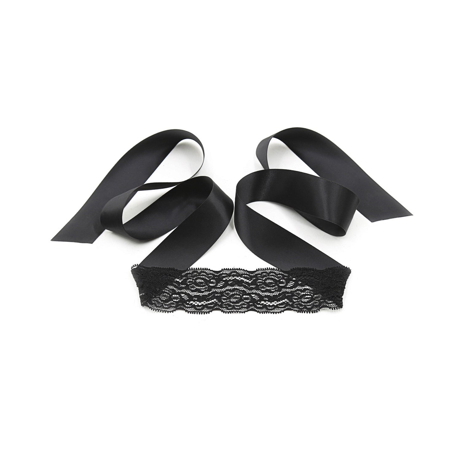 Crushious Set Lace Me Up Encaje Negro 3uds