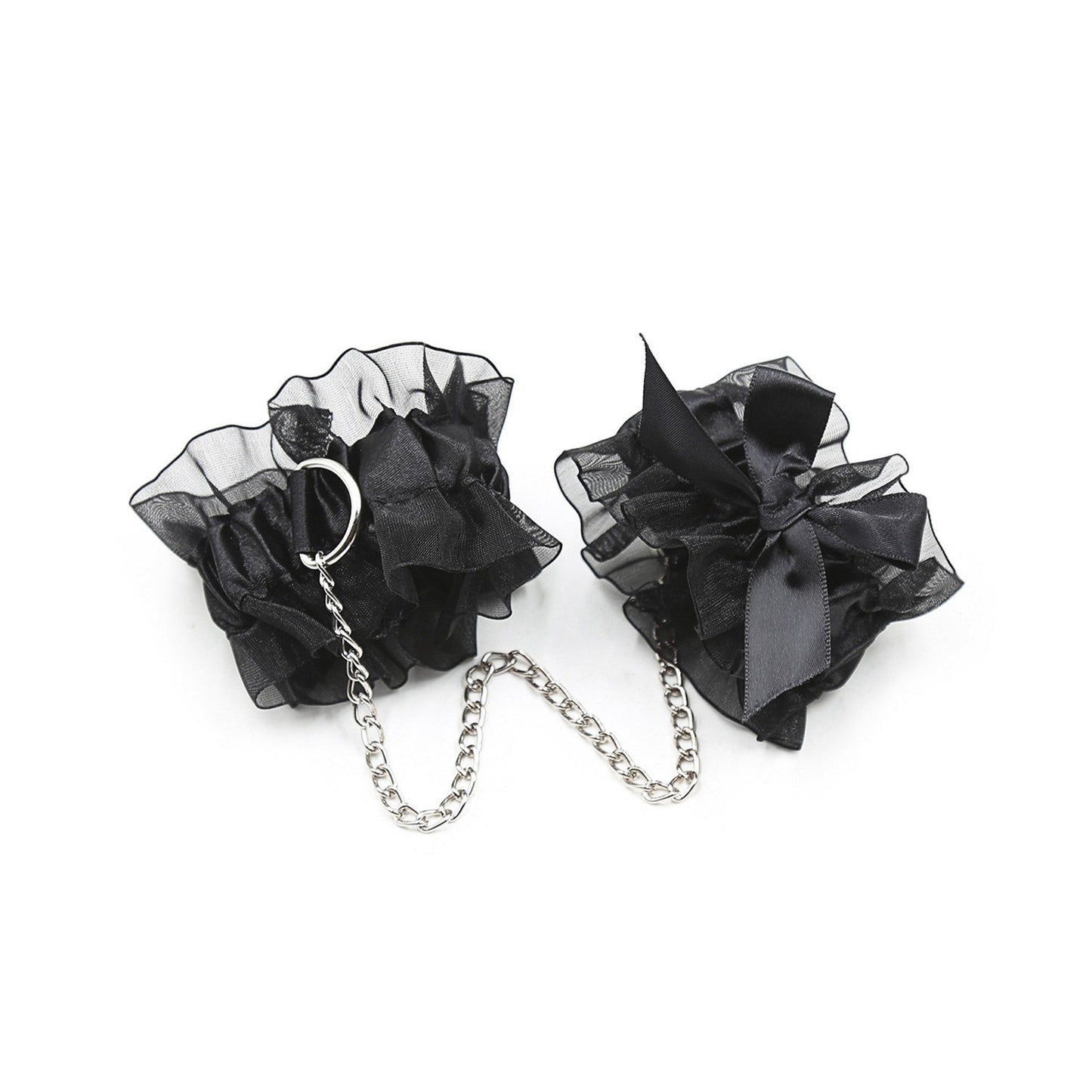 Crushious Set Lace Me Up Encaje Negro 3uds