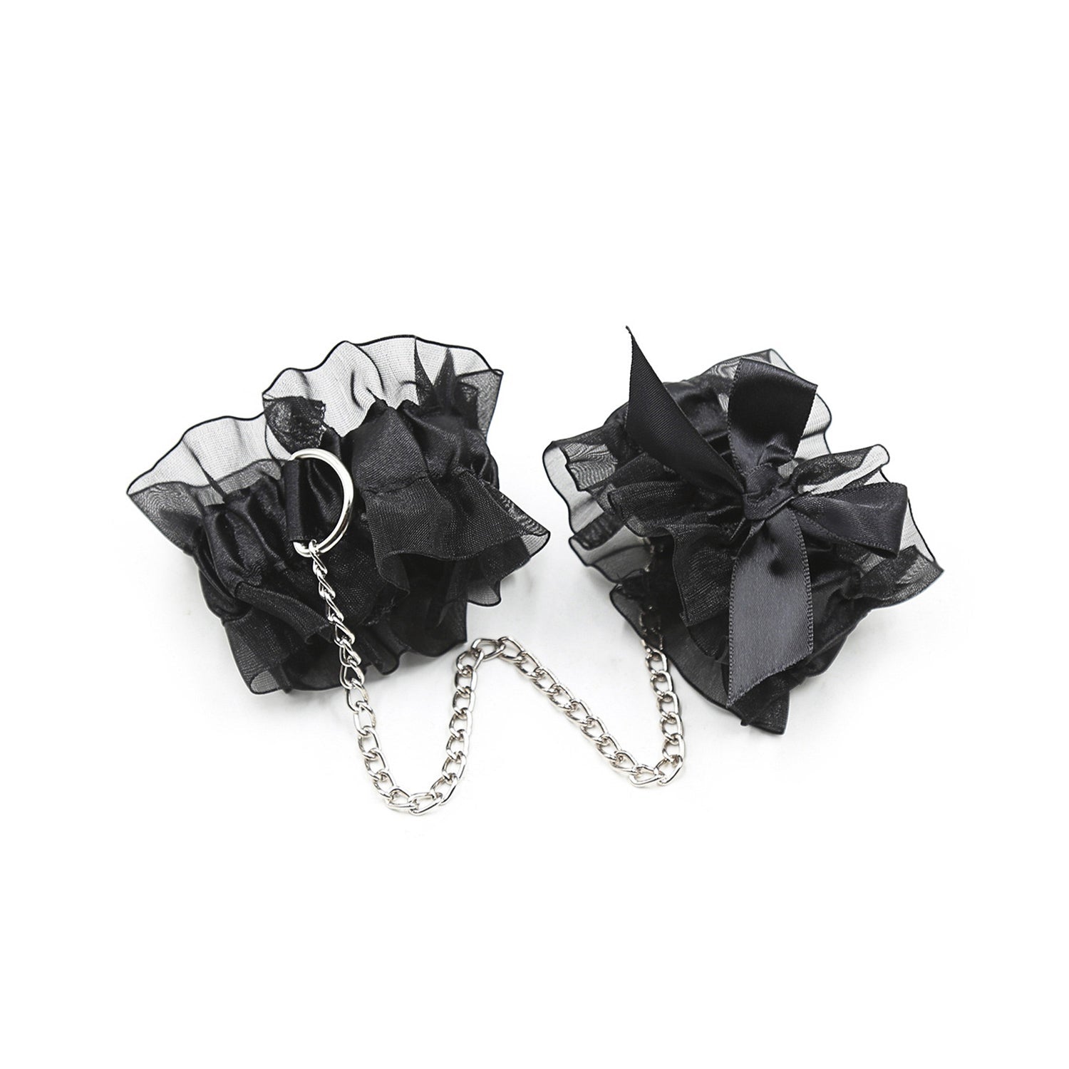 Crushious Set Lace Me Up Encaje Negro 3uds
