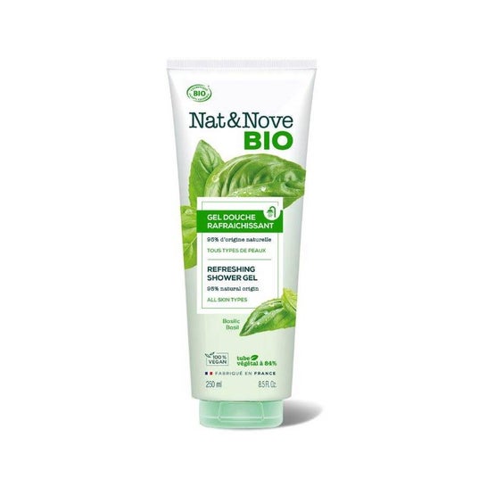 Nat&Nove Gel de Ducha Refrescante Bio 250ml