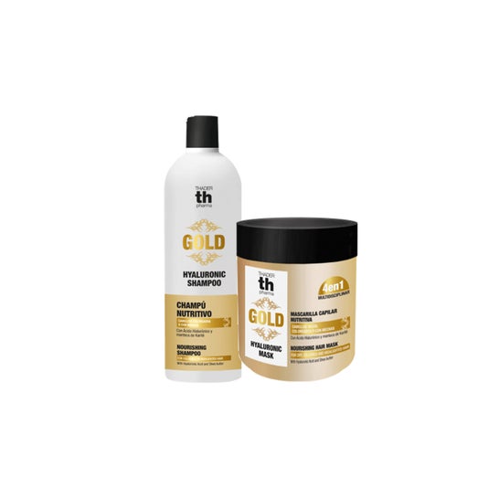 Th Pharma Pack Gold Hyaluronic Champú + Mascarilla